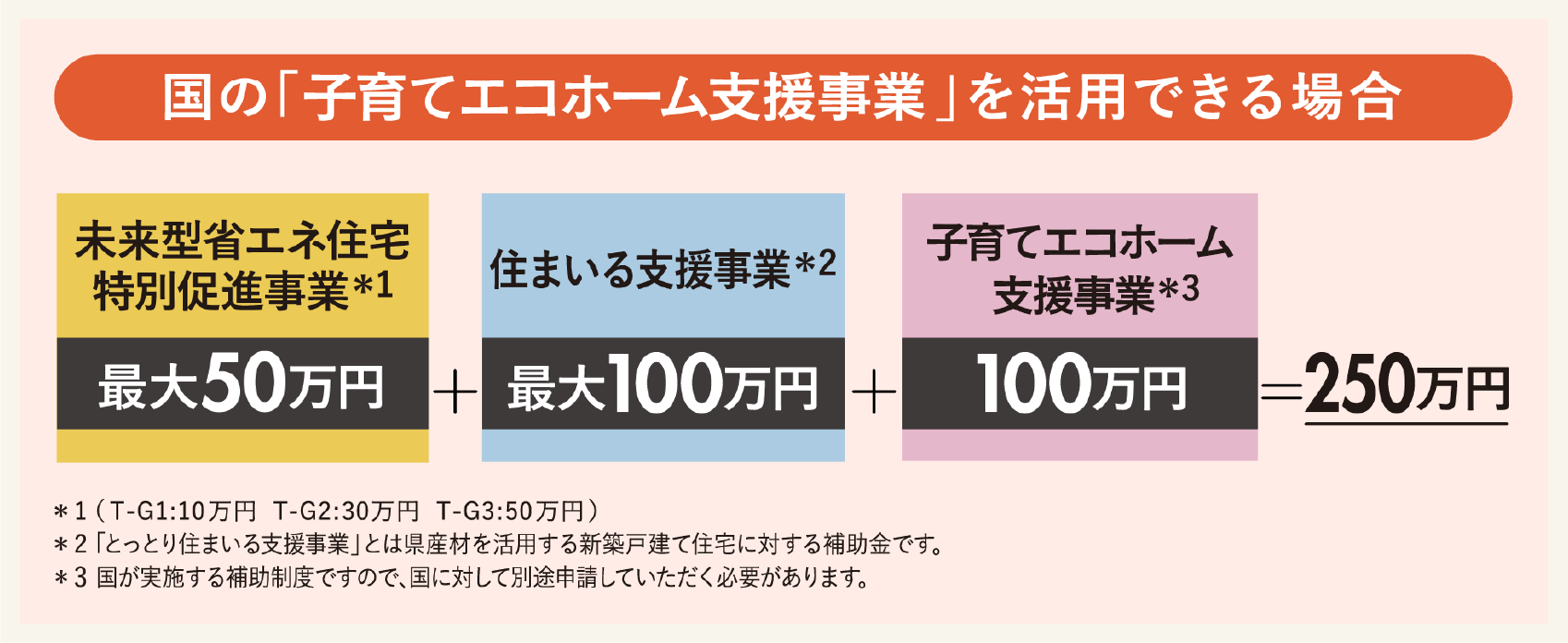 国の子育てエコホーム支援事業を活用できる場合